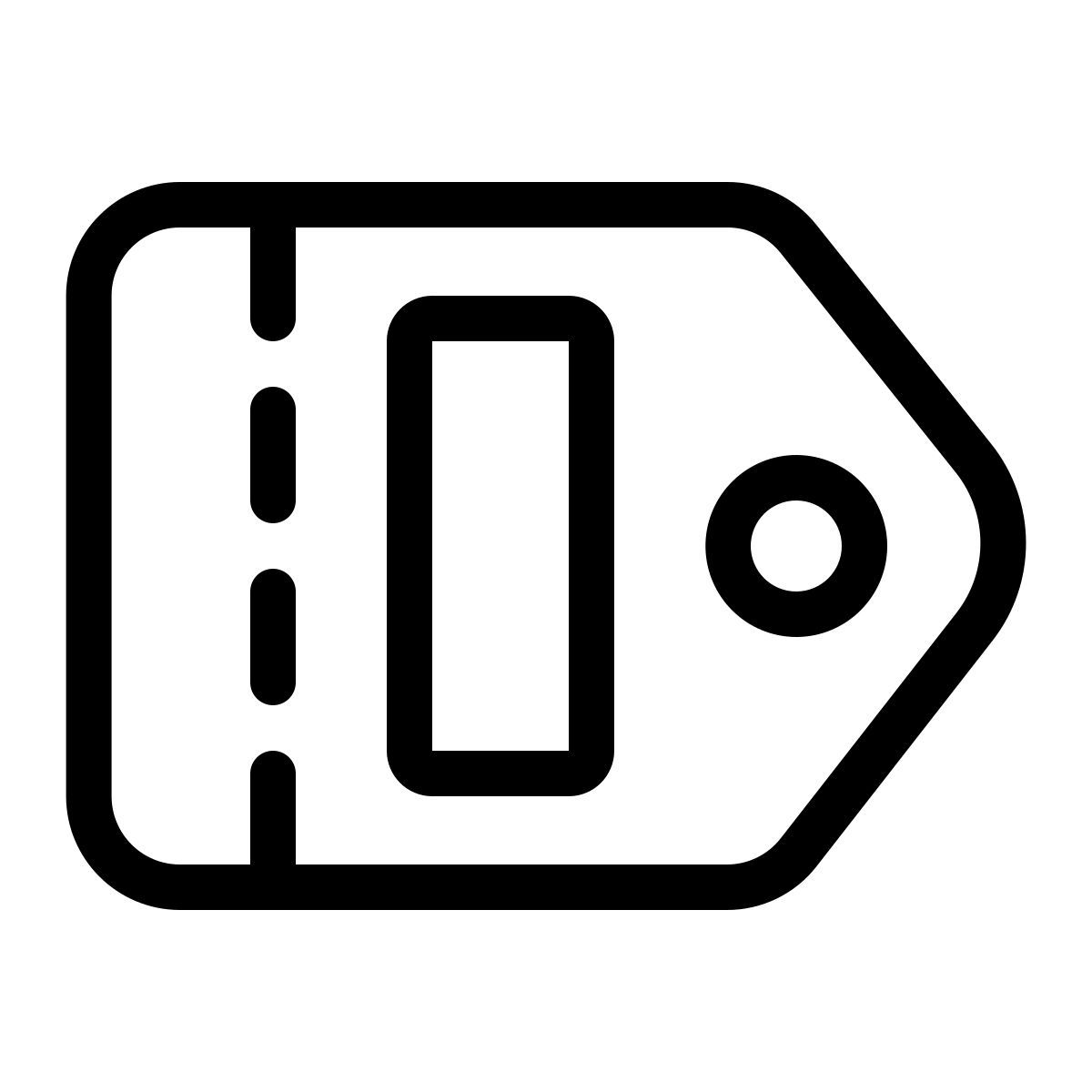 étiquette icon