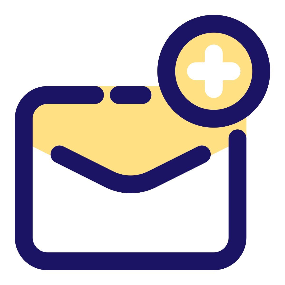 add mail icon