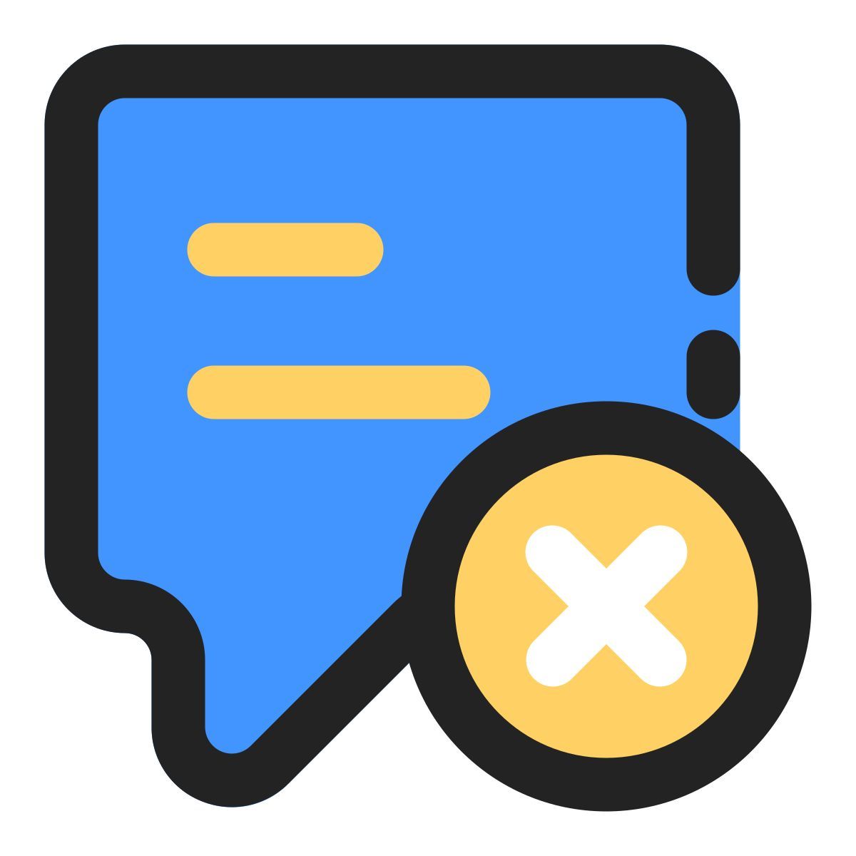 delete message icon