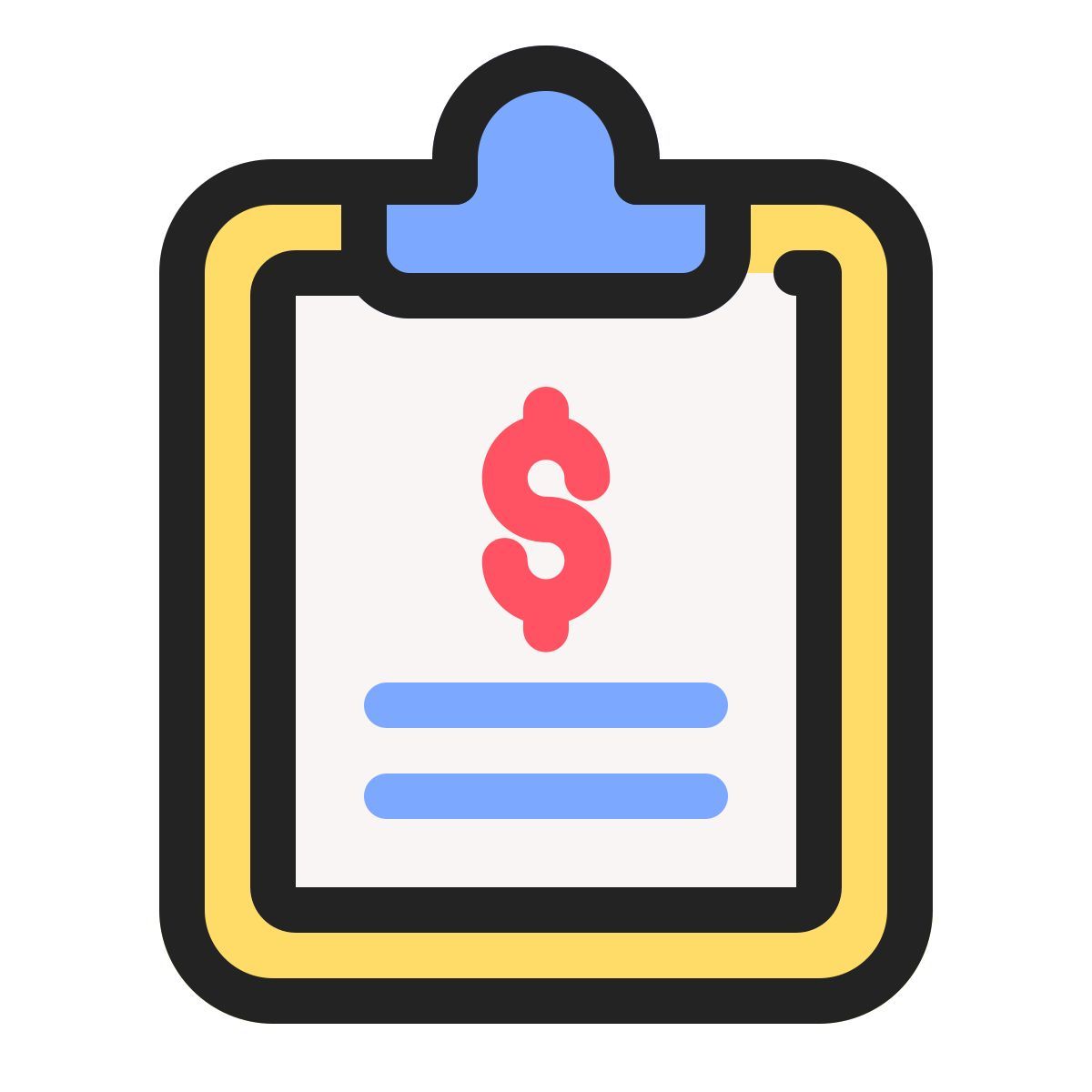 financial report icon
