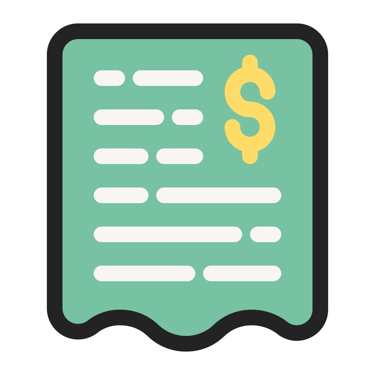 financial report icon
