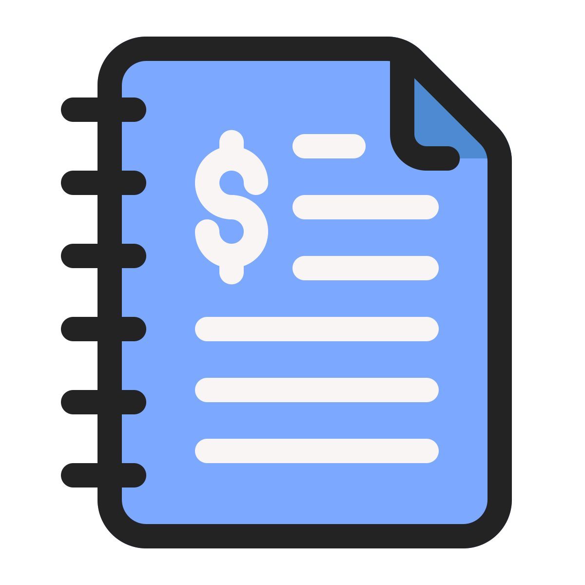 financial report icon