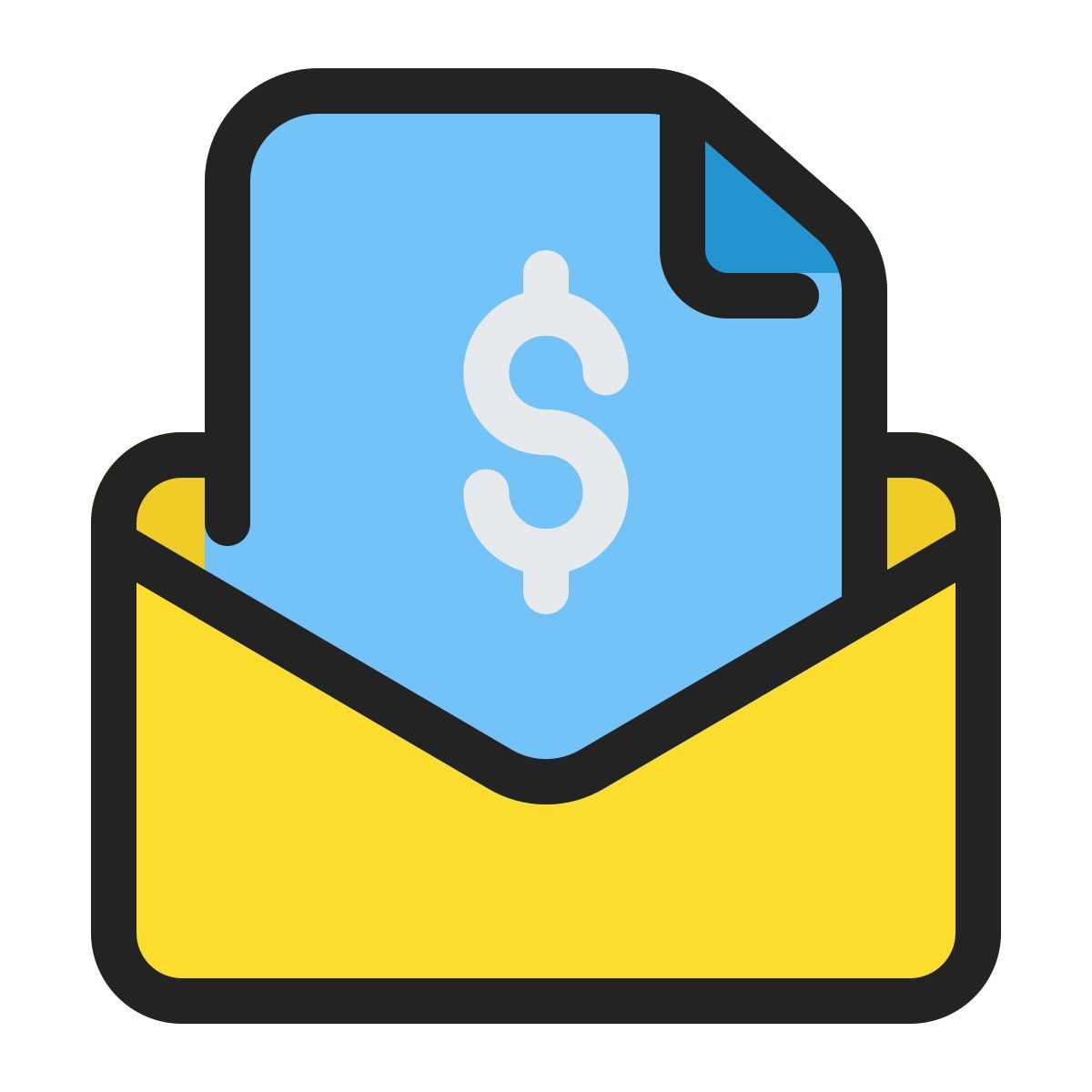 mail advertising icon