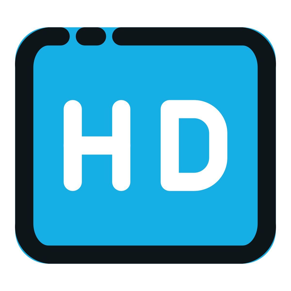 hd qualität icon
