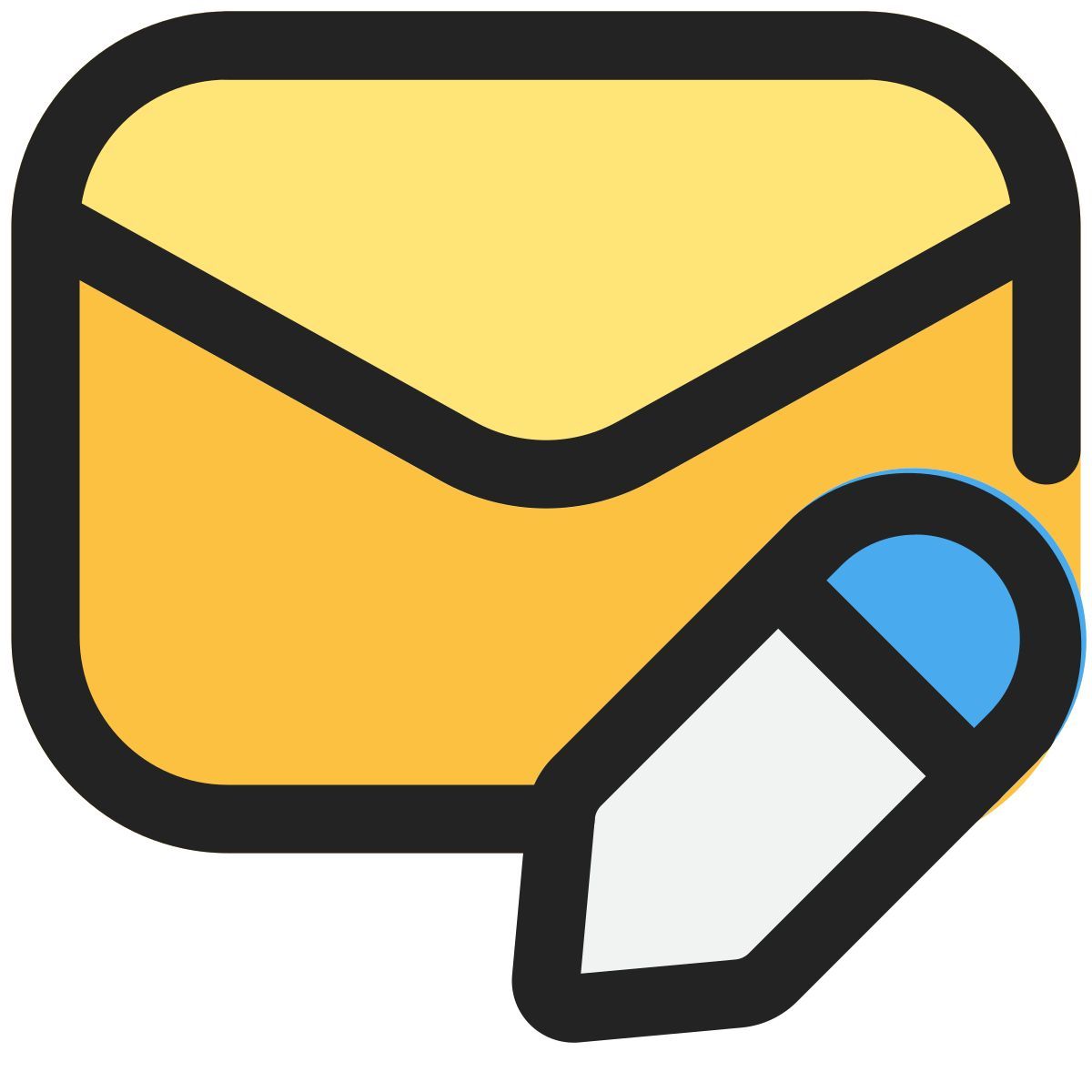 write mail icon