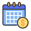external calendar-bank-and-finance-anggara-filled-outline-anggara-putra icon