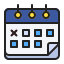 external calendar-calendar-anggara-filled-outline-anggara-putra-15 icon