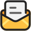 external open-mail-email-interface-anggara-filled-outline-anggara-putra-2 icon