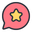 external rating-bubble-chat-anggara-filled-outline-anggara-putra-2 icon