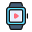 external smartwatch-media-anggara-filled-outline-anggara-putra icon