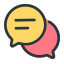 external talking-bubble-chat-anggara-filled-outline-anggara-putra-2 icon