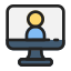 external virtual-meeting-office-material-anggara-filled-outline-anggara-putra-2 icon