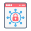 external web-security-seo-marketing-anggara-filled-outline-anggara-putra icon