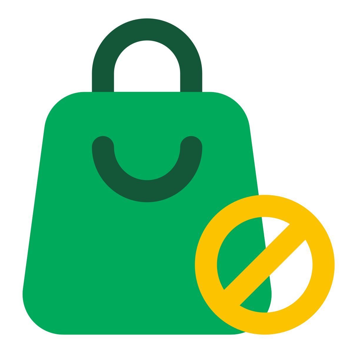 バッグなし icon