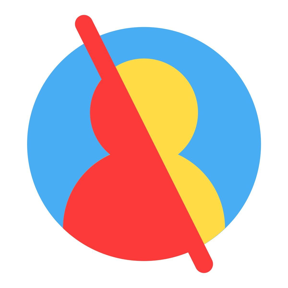 benutzer blockieren icon