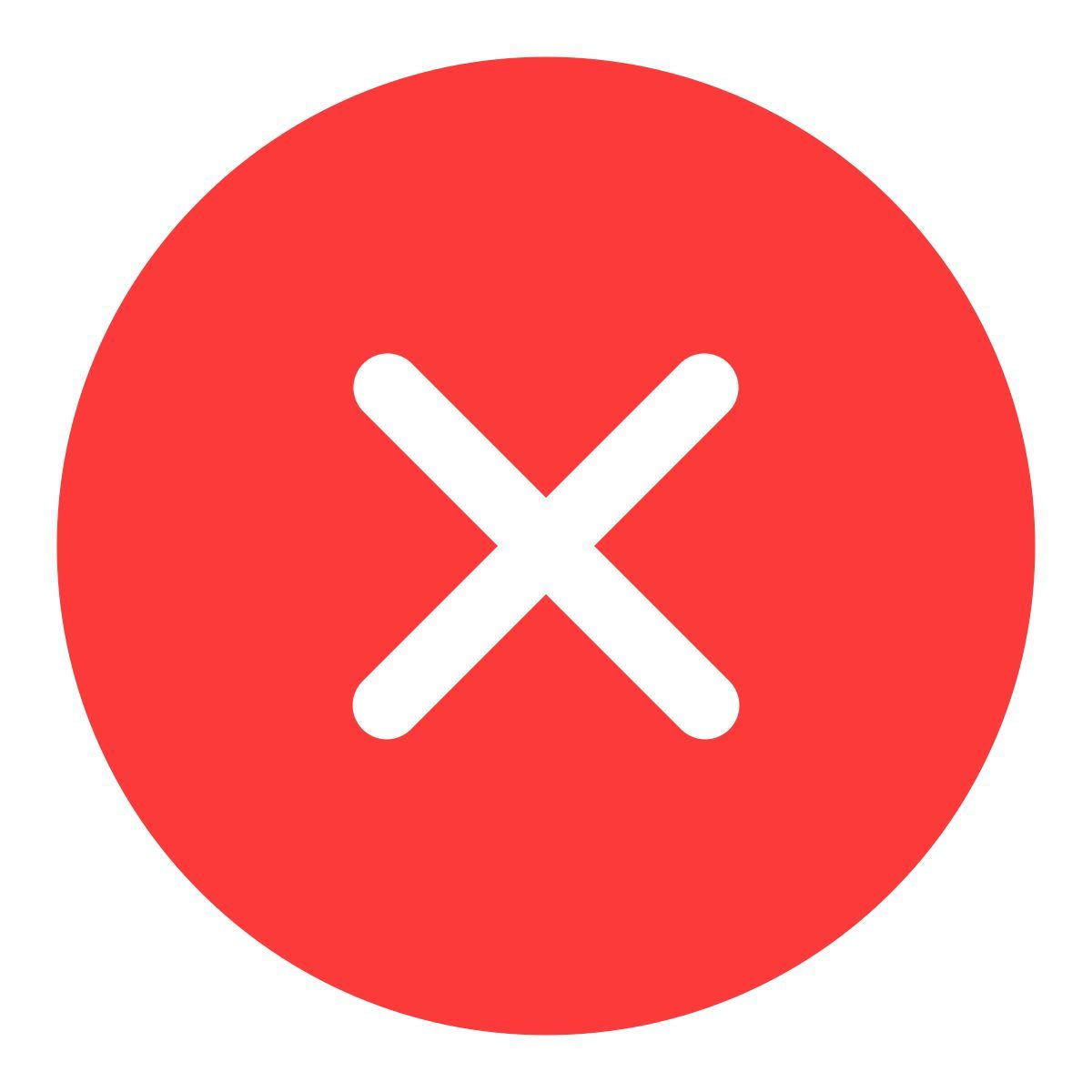 cancel icon