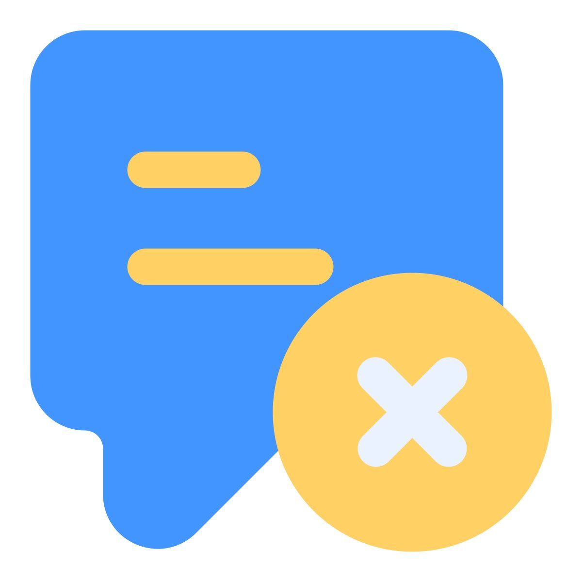 delete message icon