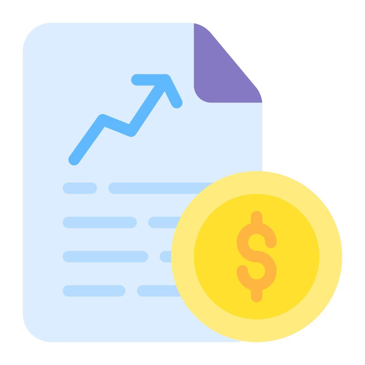 financial report icon