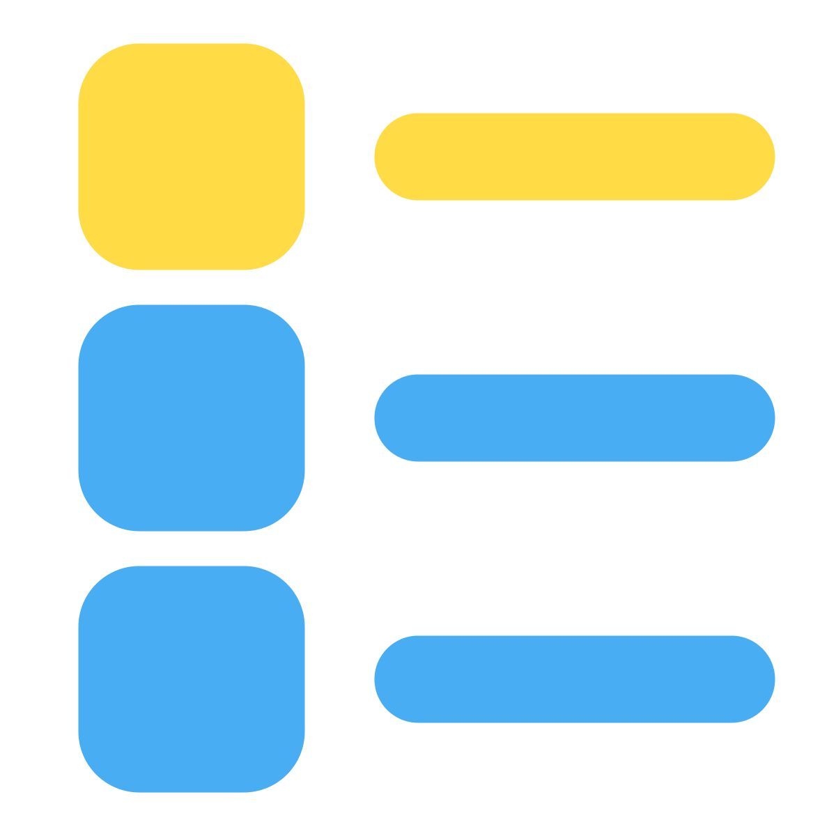 list icon