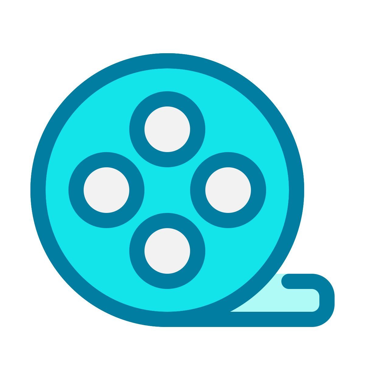 movie roll icon