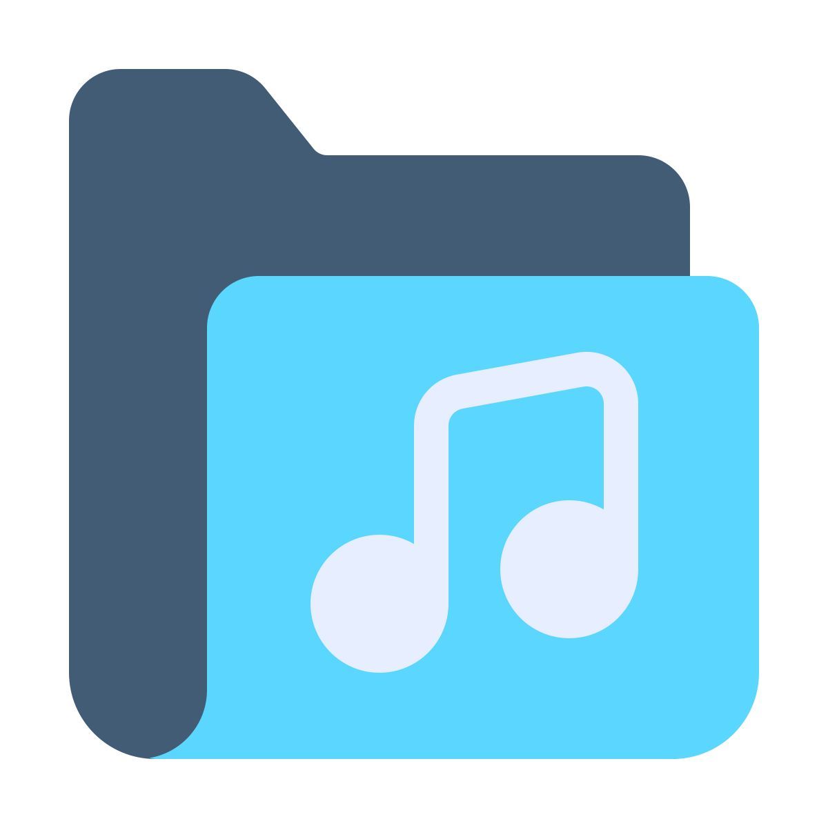 папка с музыкой icon