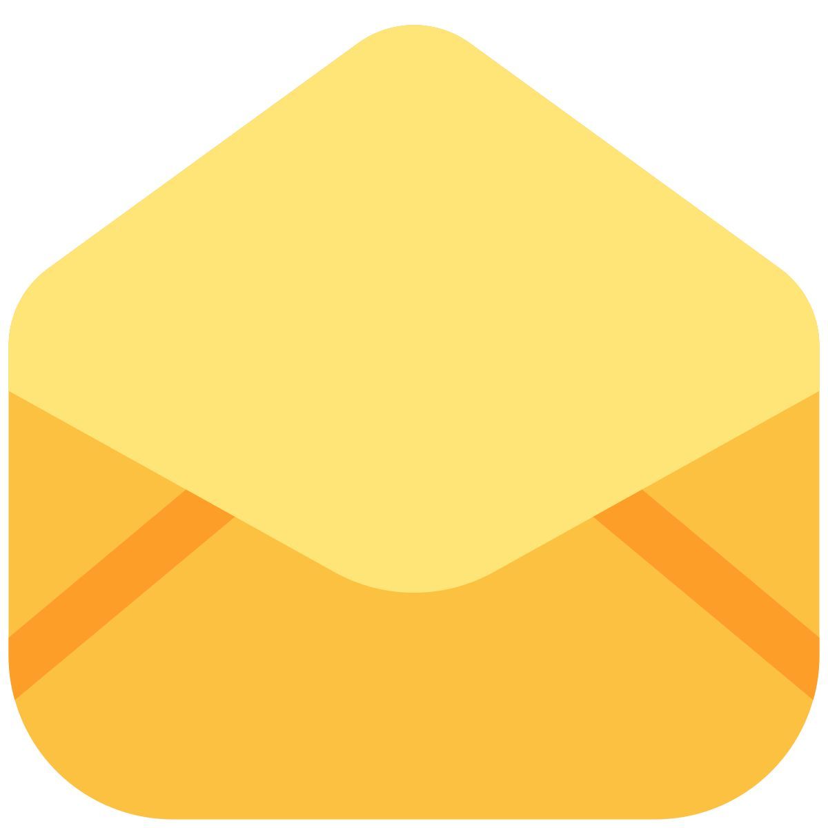 open envelope icon