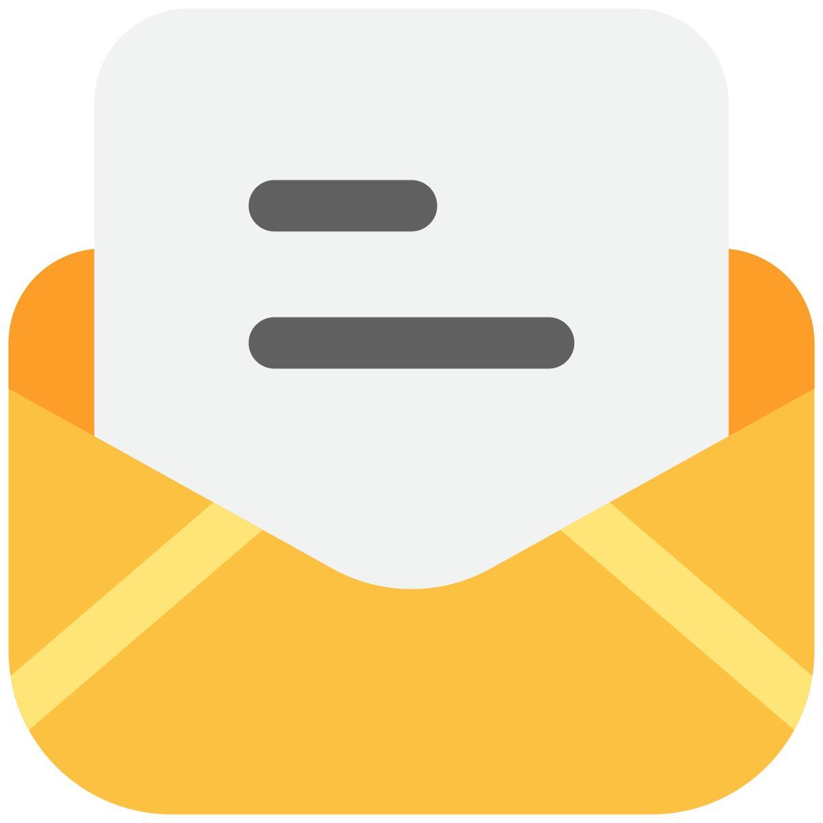 open mail icon