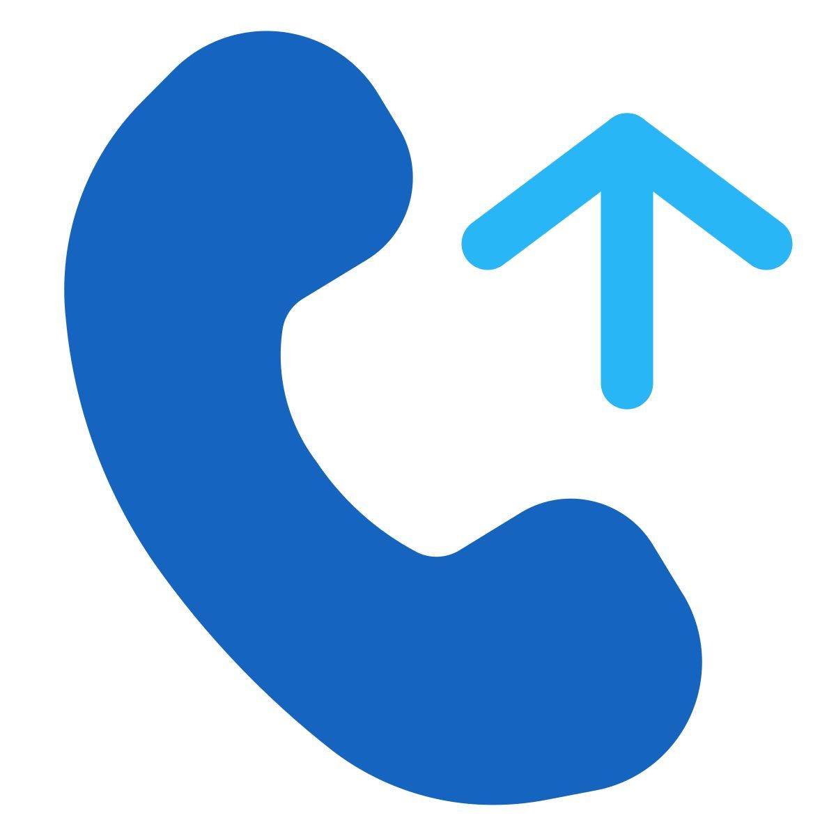 outgoing call icon