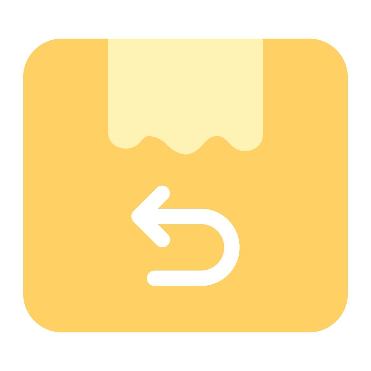 caixa de devolução icon