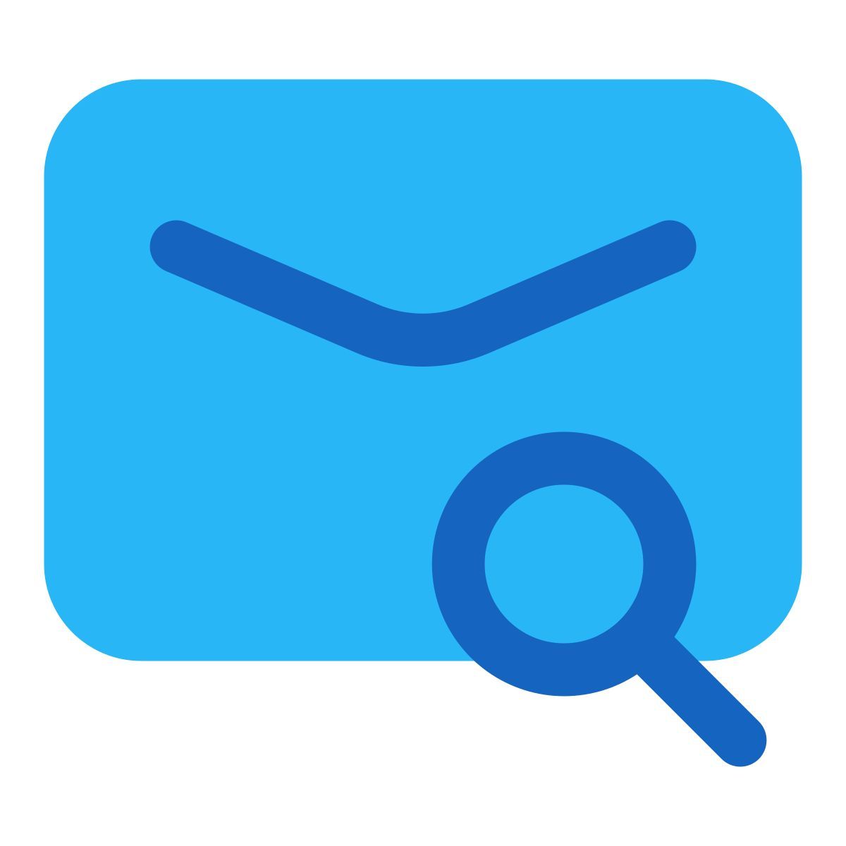 rechercher dans le courrier icon