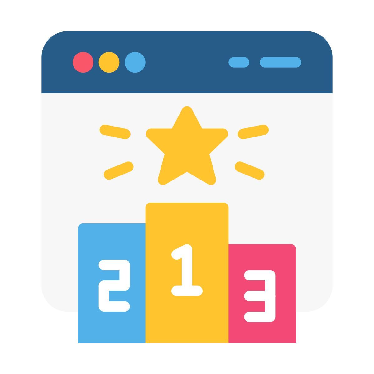 clasificación web icon