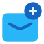 external add-mail-user-interface-anggara-flat-anggara-putra icon