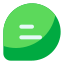 external bubble-chat-user-interface-basic-anggara-flat-anggara-putra icon