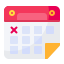external calendar-calendar-anggara-flat-anggara-putra-13 icon