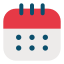 external calendar-home-screen-anggara-flat-anggara-putra icon