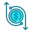 external money-flow-economy-anggara-flat-anggara-putra-2 icon