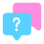 external question-bubble-chat-anggara-flat-anggara-putra-4 icon