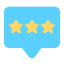 external rating-bubble-chat-anggara-flat-anggara-putra icon