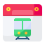 external train-calendar-anggara-flat-anggara-putra-2 icon