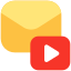 external video-mail-email-interface-anggara-flat-anggara-putra icon