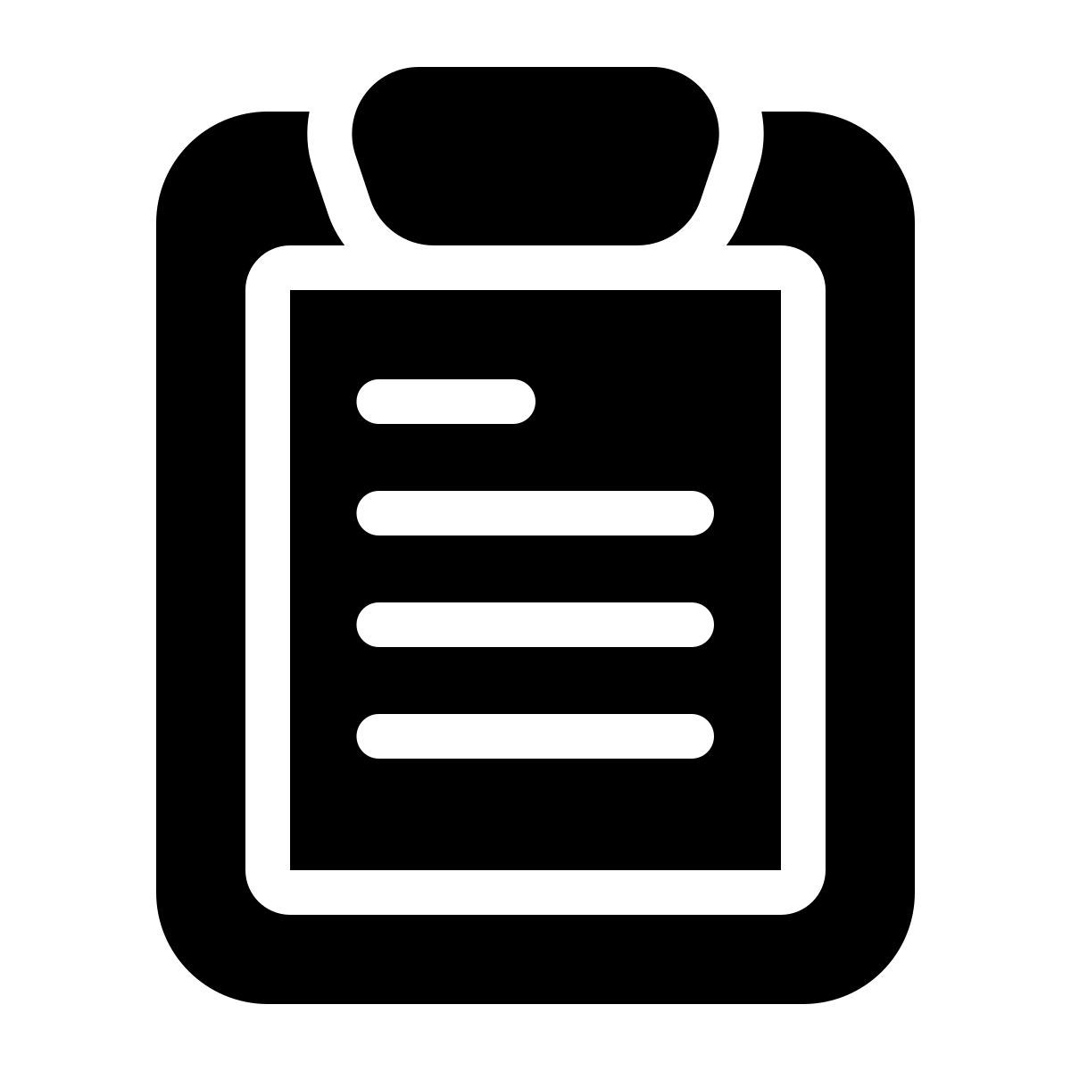 clipboard icon