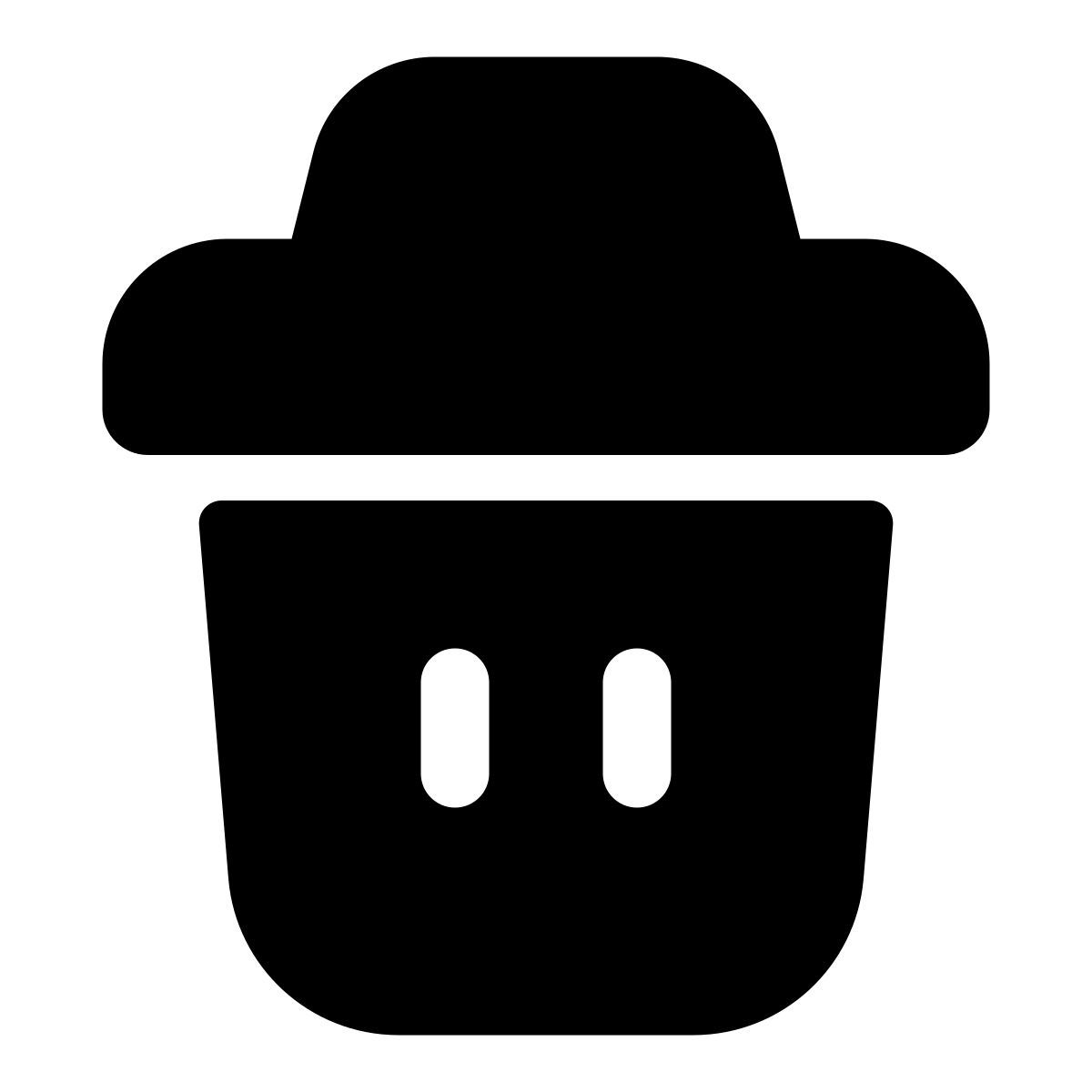 trash bin icon