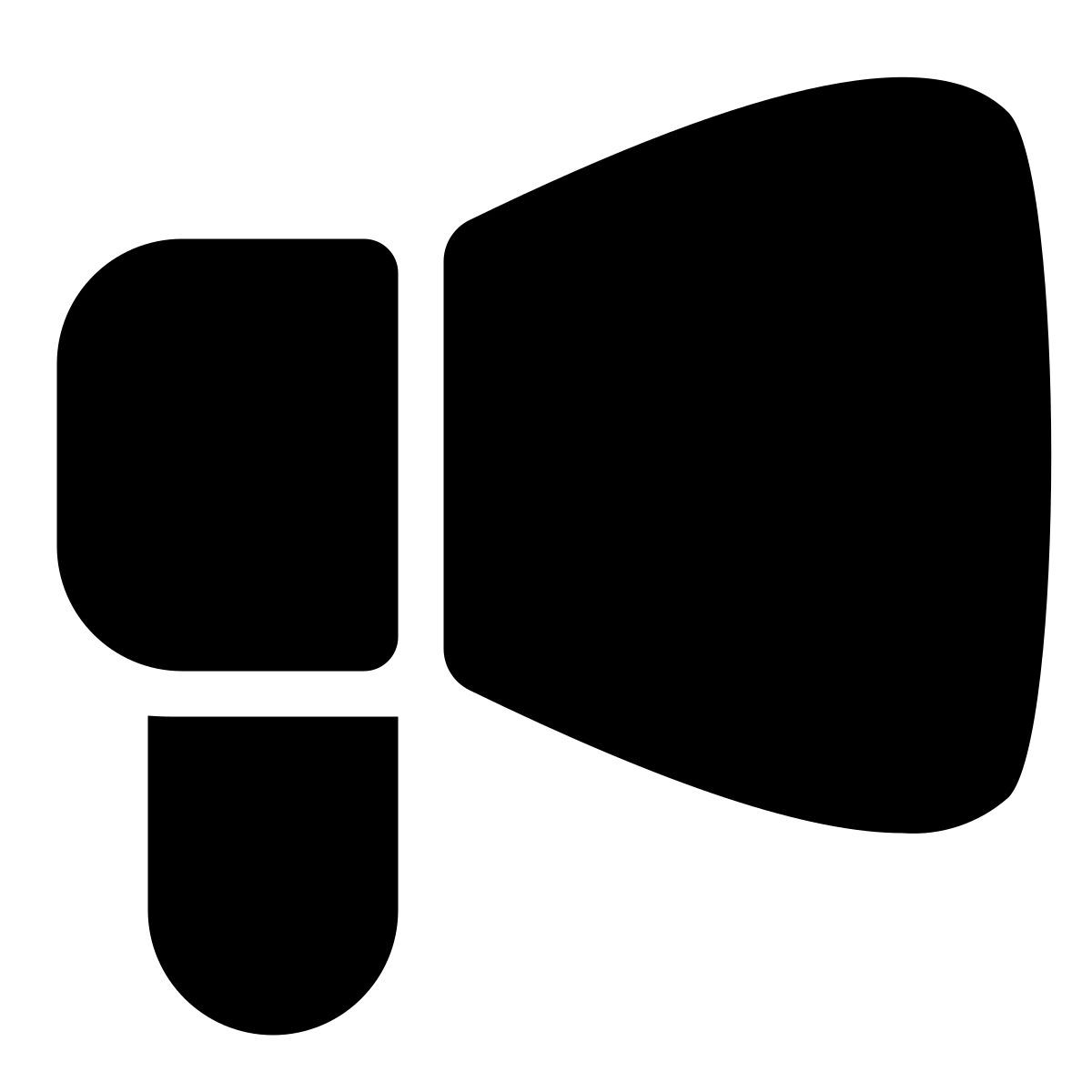 loudspeaker icon