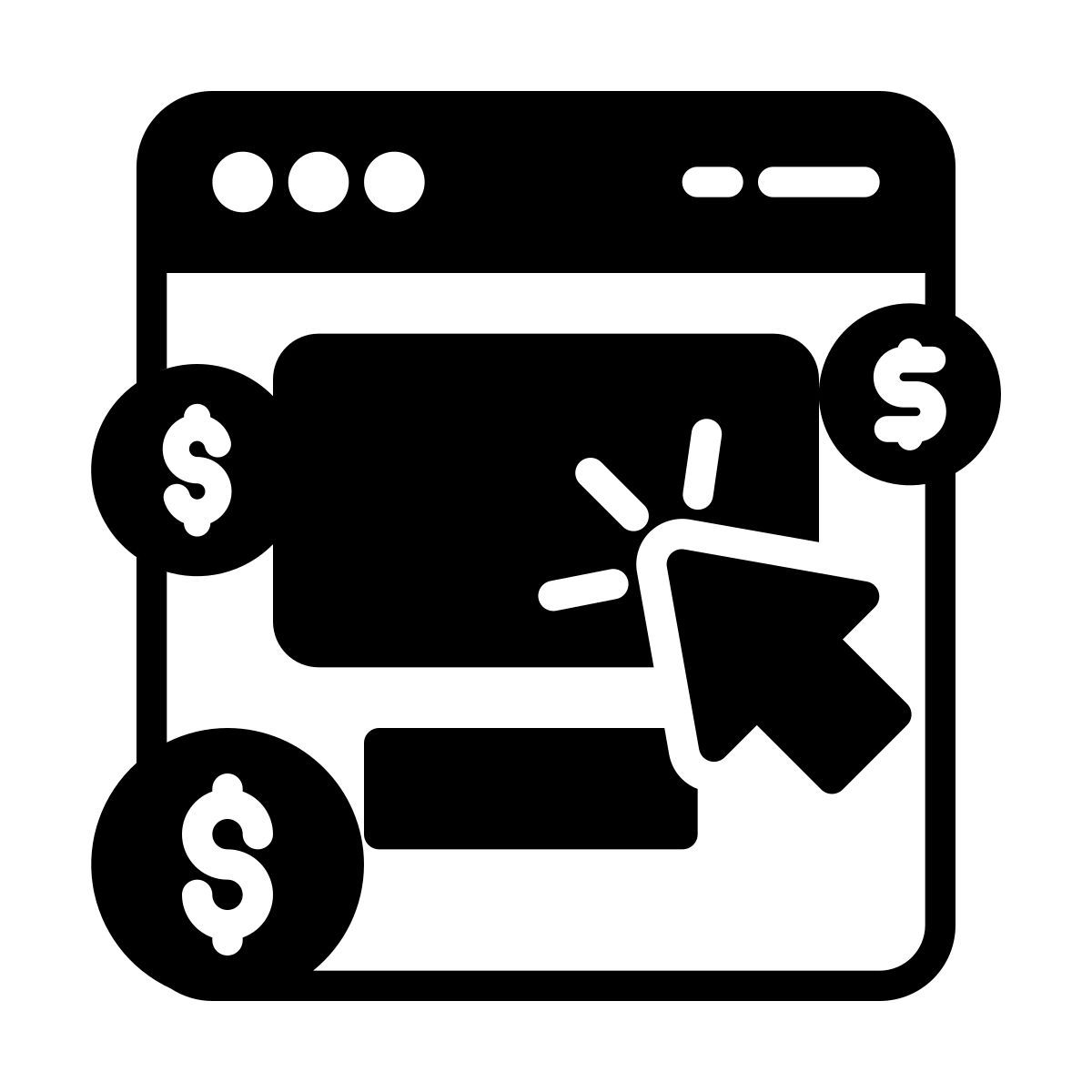 pay per click icon