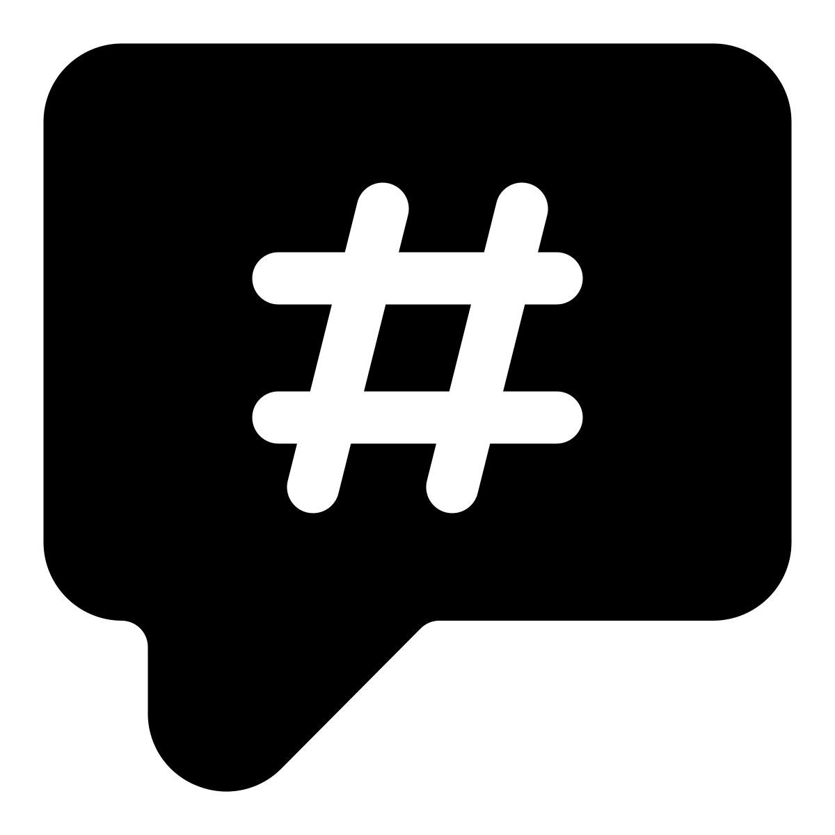 ハッシュタグ icon
