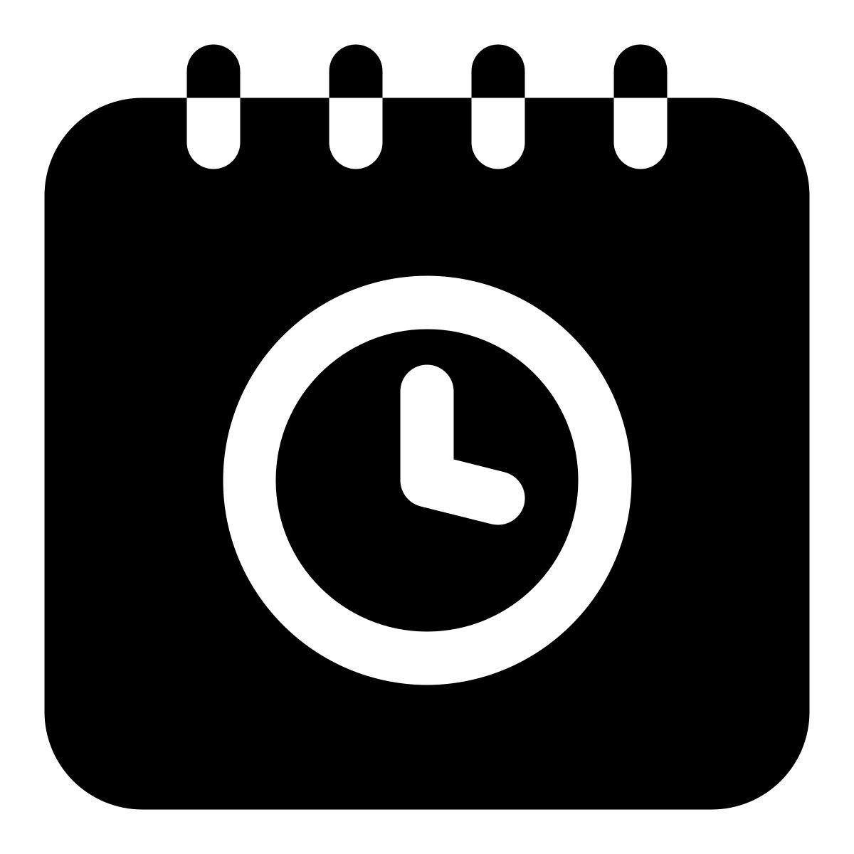 时间和日期 icon