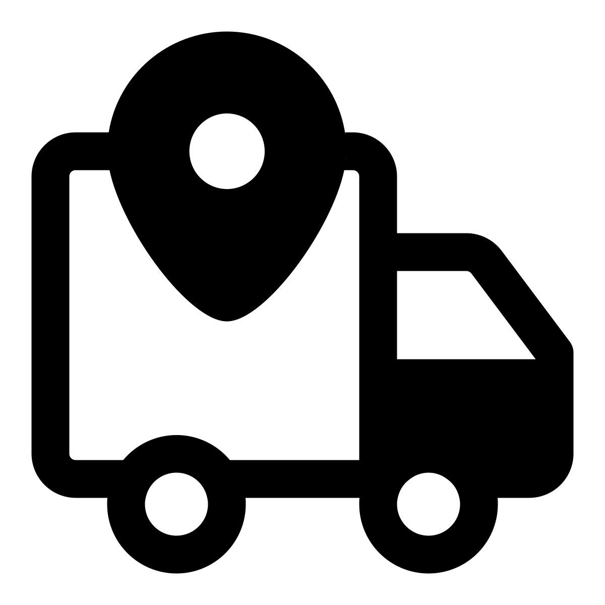 camion per le consegne icon