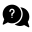 White 帮助 icon