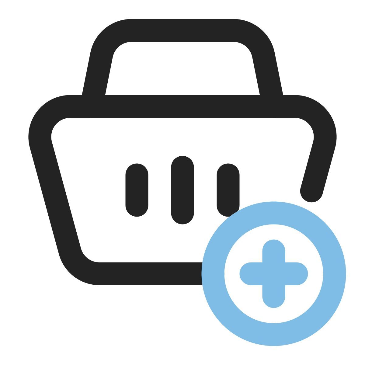 zum korb hinzufügen icon