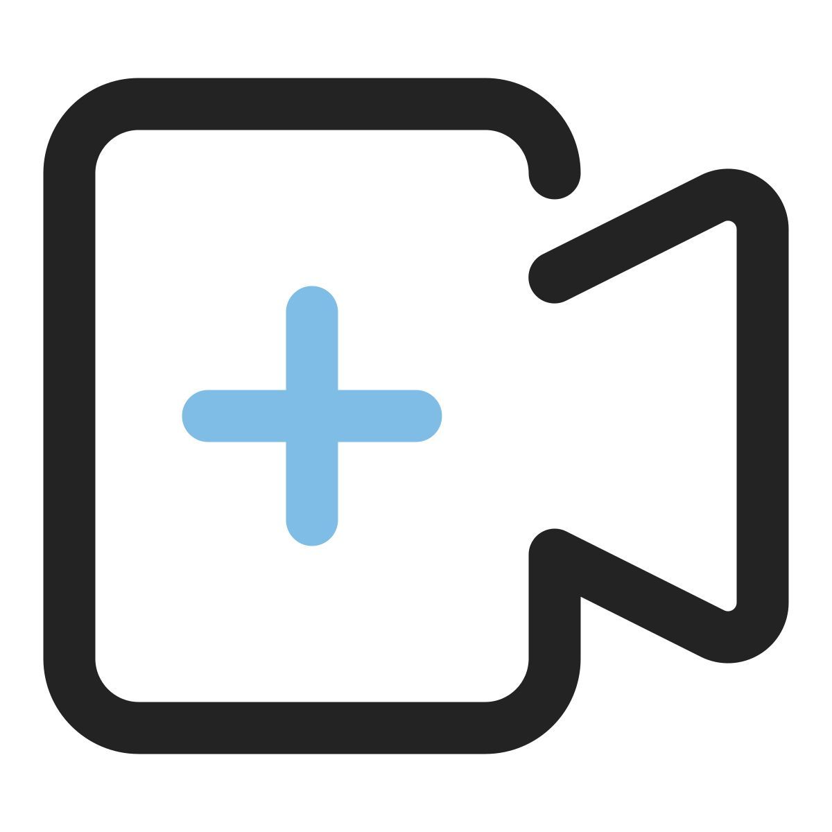 add video icon